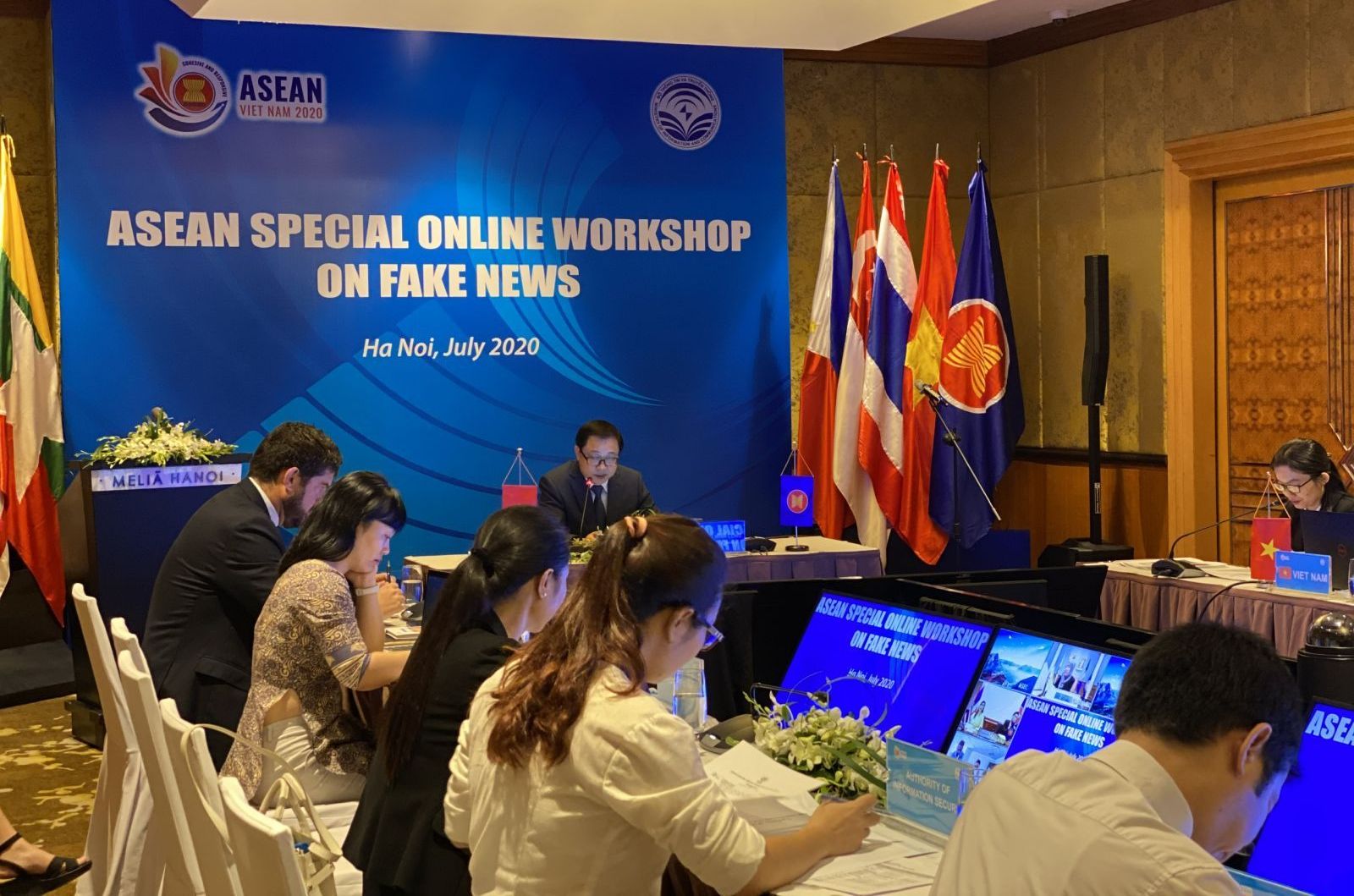 Hội Nghị ASEAN Trực Tuyến Về Tin Tức Giả Mạo