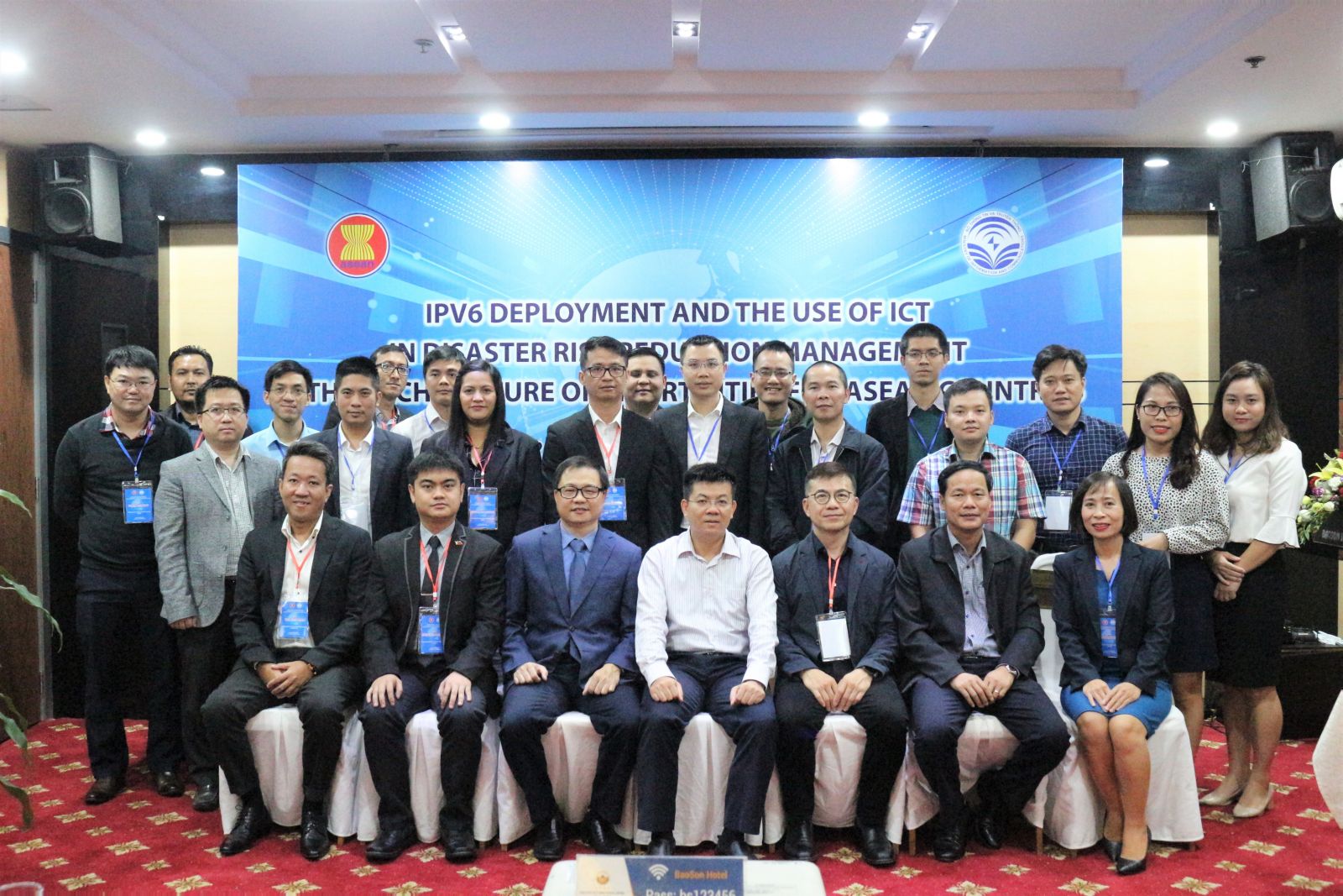 Hội Thảo Triển Khai Ipv6 Và Sử Dụng CNTT Trong Quản Lý Giảm Tải Rủi Ro Thiên Tai Các Nước ASEAN