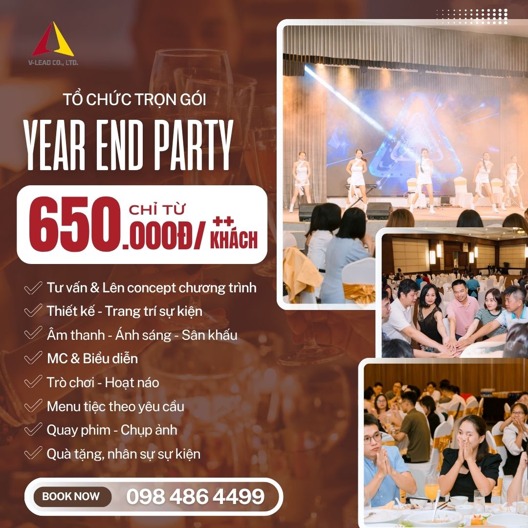 Báo giá Dịch vụ Tổ chức Sự kiện Year End Party Trọn Gói tại Hà Nội